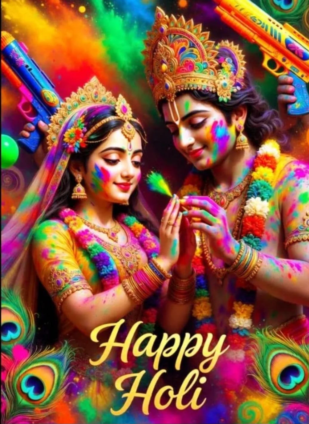 Happy Holi Festival Design